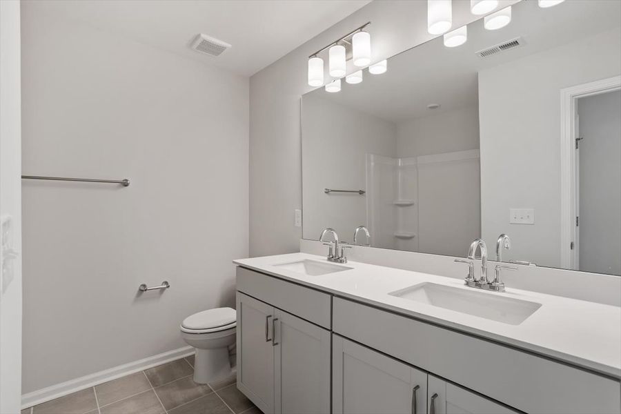 Furnished interior view inside a new home in Sweetbrier, Durham (Image 14).