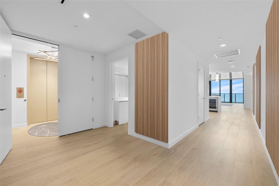 Entry into Living Space