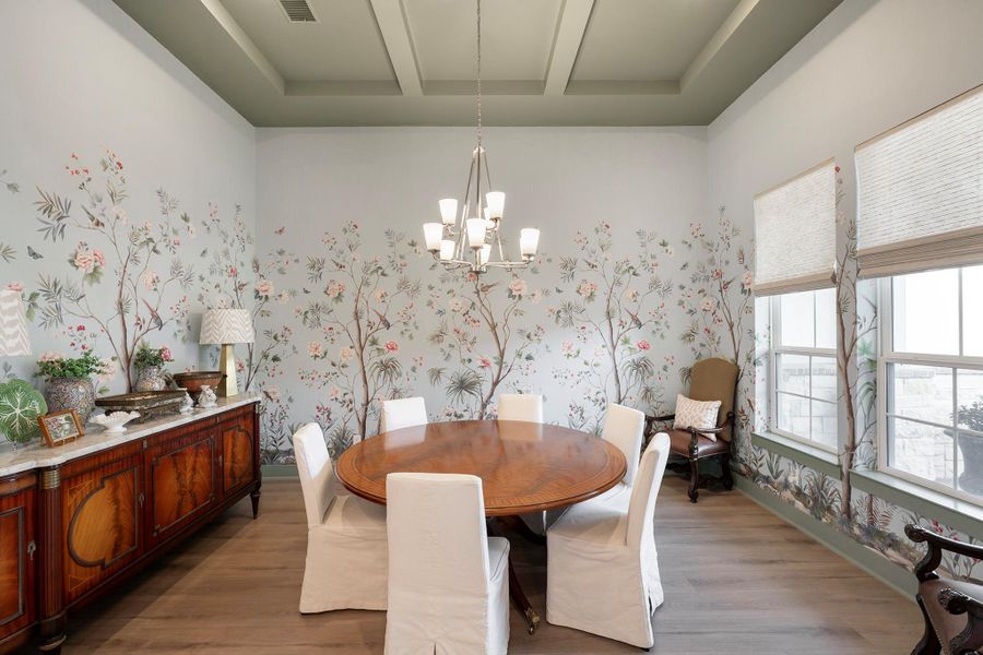 Furnished interior view inside a new home in Cross Creek Ranch 65′, Fulshear (Image 14). Furnished interior view inside a new home in Cross Creek Ranch 65′, Fulshear (Image 14).