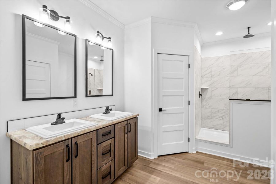 Furnished interior view inside a new home in , Catawba (Image 7).