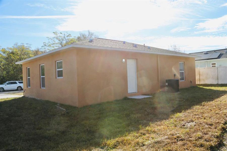 Exterior details and patio area of a home in , Hudson (Image 32). Exterior details and patio area of a home in , Hudson (Image 32).