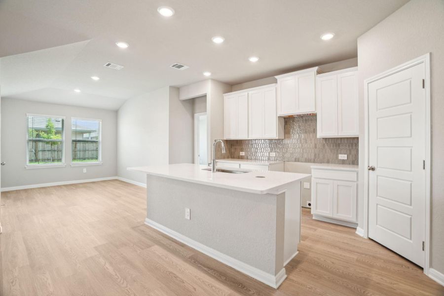 Photo is not of the actual home, but is an inspirational photo of builder’s model home and may depict options, furnishings, and/or decorator features that are not included