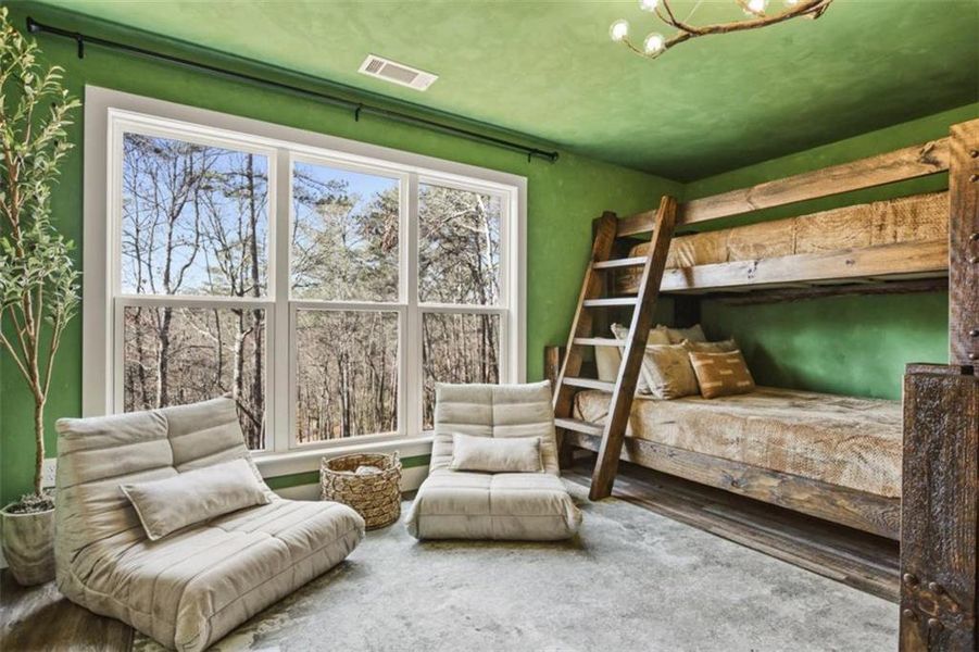 Furnished interior view inside a new home in , Ellijay (Image 35).