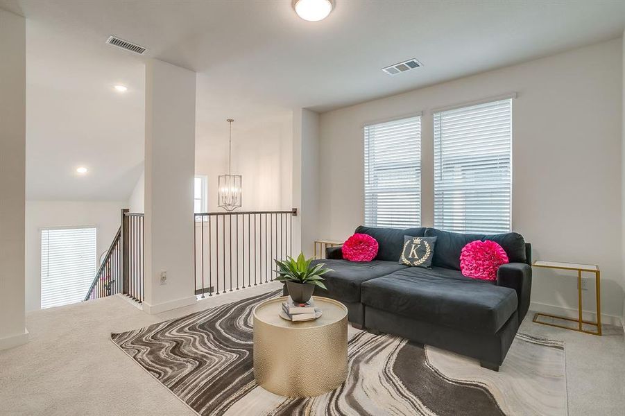 Furnished interior view inside a new home in Karis, Crowley (Image 28).