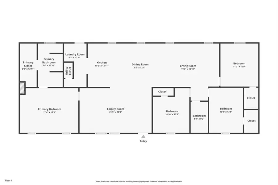 2D floor plan layout of this home in , Lula, GA (Image 3).