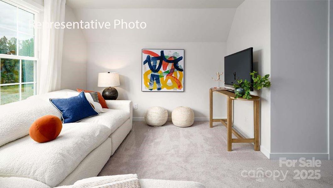 Furnished interior view inside a new home in Sanctuary at Southgate, Indian Trail (Image 18).