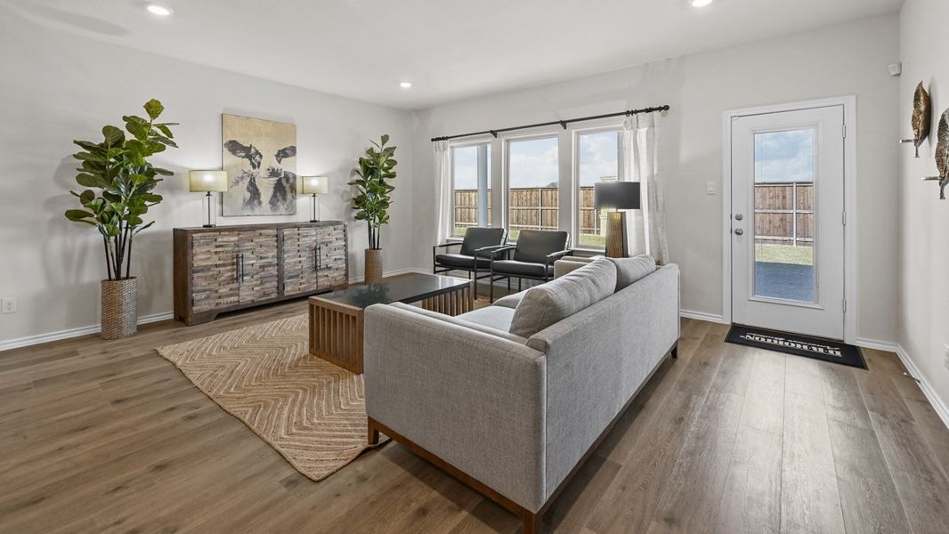 Furnished interior view inside a new home in Waverly Estates, Josephine (Image 28).