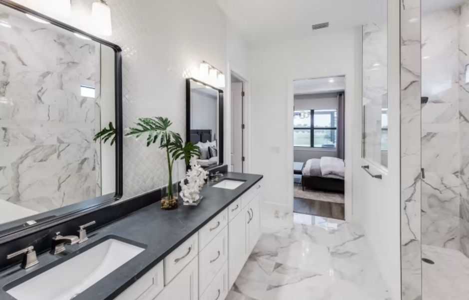 Dual Sinks in Owner's Bathroom