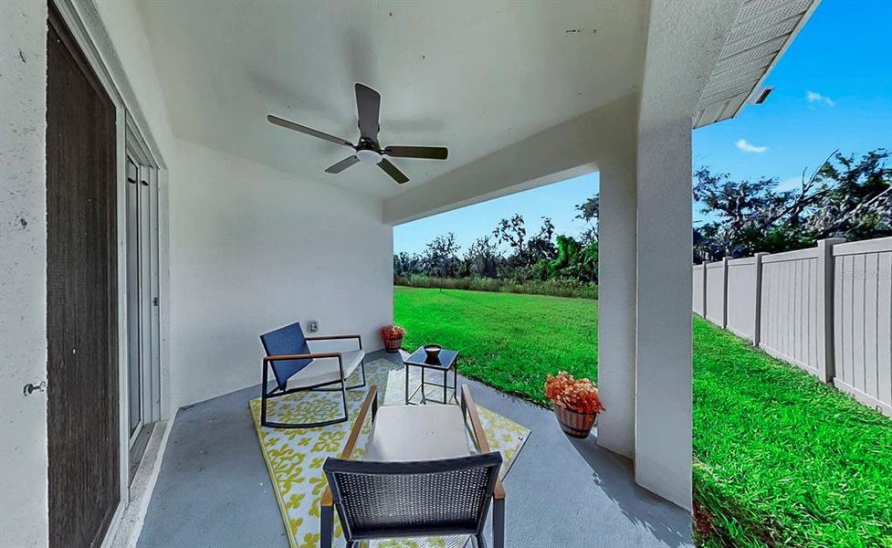 Exterior details and patio area of a home in Berry Bay, Wimauma (Image 21). Exterior details and patio area of a home in Berry Bay, Wimauma (Image 21).