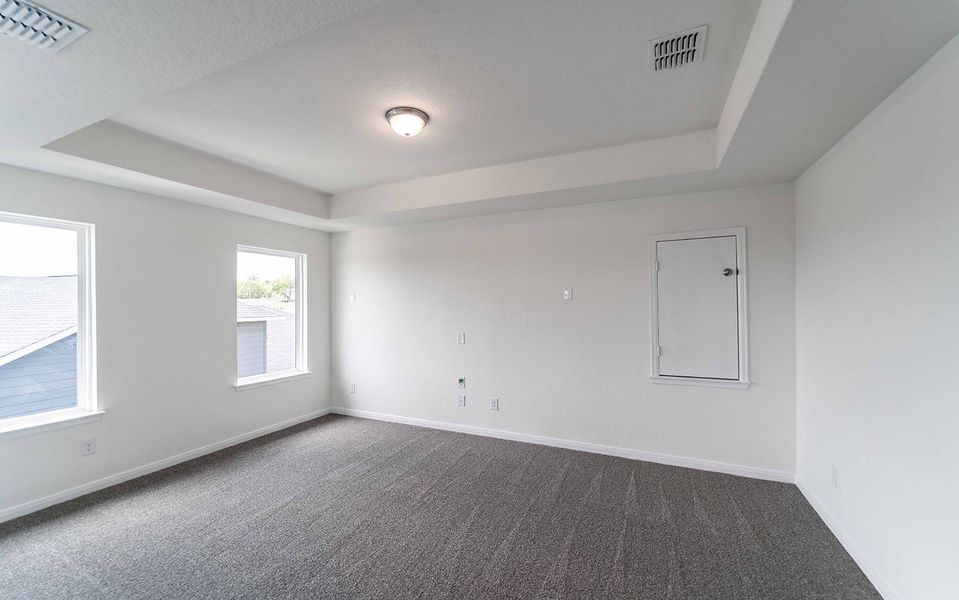 Spacious, unfurnished interior of a new home in Homestead, Schertz (Image 16). Spacious, unfurnished interior of a new home in Homestead, Schertz (Image 16).