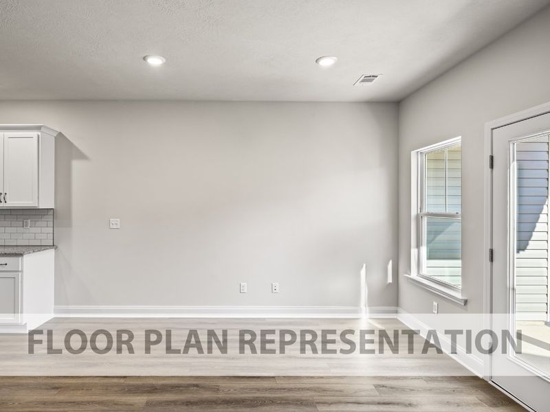 The Griffin 2 Bedroom Townhome Cafe | A New Plan by Ivey Homes