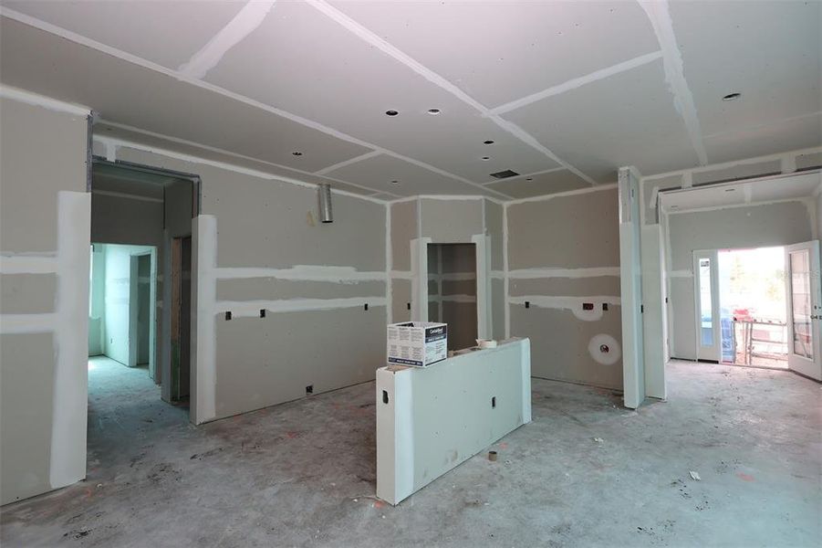 In-progress construction of a new home in Bay Lake Farms, St. Cloud, FL (Image 14).