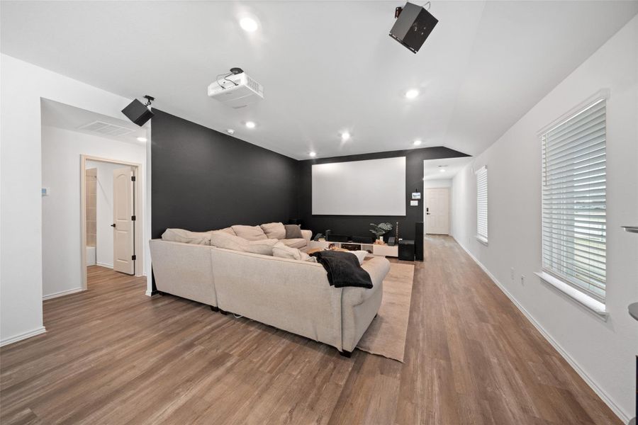 Large Family Room. Projector and screen may stay for you! Large Family Room. Projector and screen may stay for you!