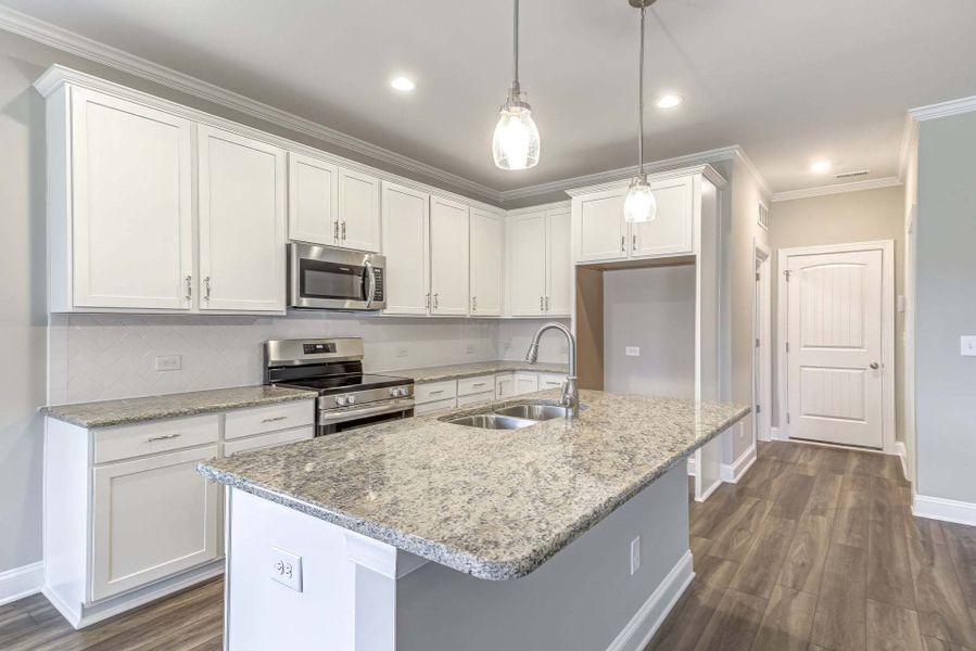 Representative furnished interior of a home built from the Dogwood by Caviness & Cates Communities in Maggie Way, Wendell (Image 152).