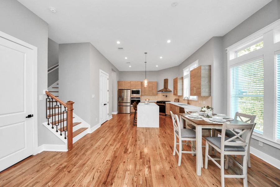 Furnished interior view inside a new home in , Houston (Image 6). Furnished interior view inside a new home in , Houston (Image 6).