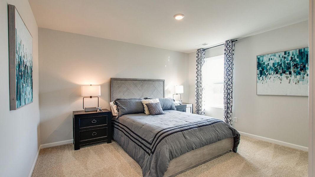 Representative furnished interior of a home built from the SALEM by D.R. Horton in Woodbridge Glen Single Family, Lebanon (Image 13).