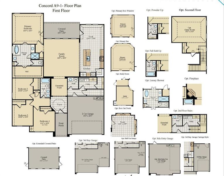 Concord A9-1 Floor Plan