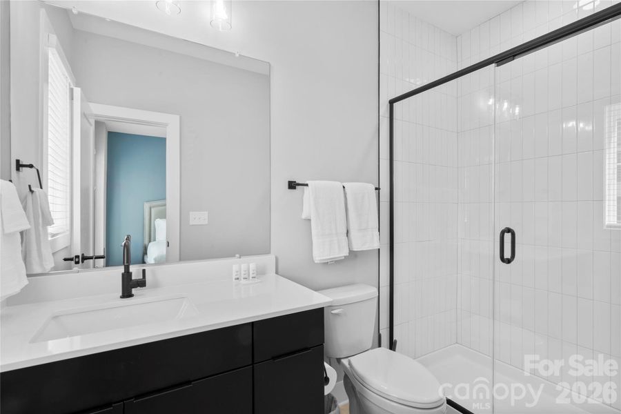 Furnished interior view inside a new home in , Charlotte (Image 16).