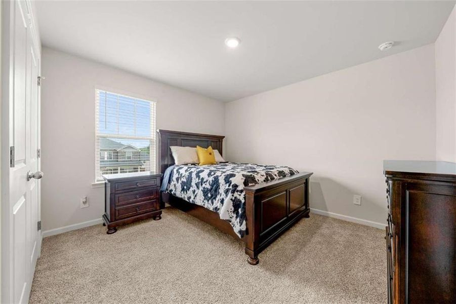 Furnished interior view inside a new home in Creekside at Oxford Park, Fairburn (Image 13).