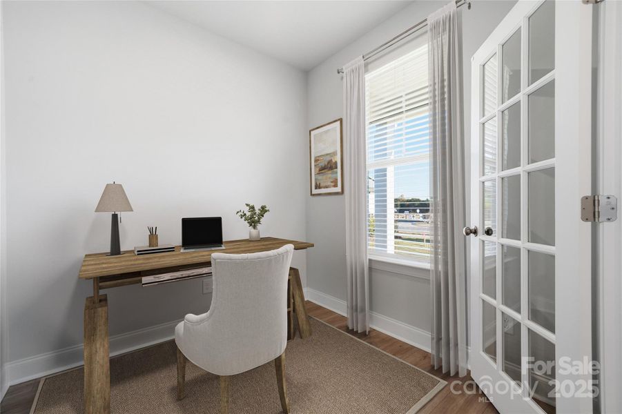 Furnished interior view inside a new home in Tillery at Wilson Farms, Fort Mill (Image 11).