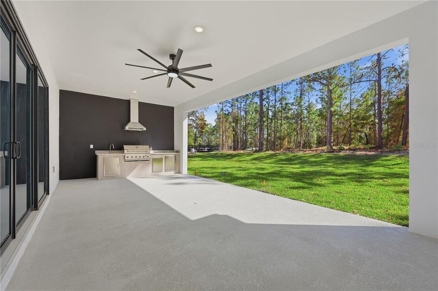 Exterior details and patio area of a home in , Wildwood (Image 3).
