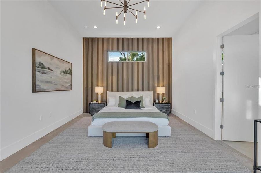 Furnished interior view inside a new home in , Sarasota (Image 64).