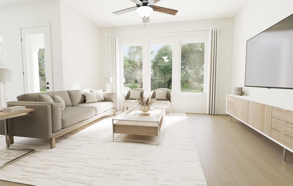 The Linnea - Family Room The Linnea - Family Room