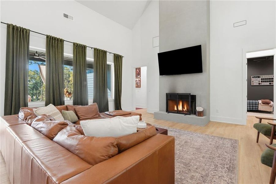 Furnished interior view inside a new home in , Cartersville (Image 13).
