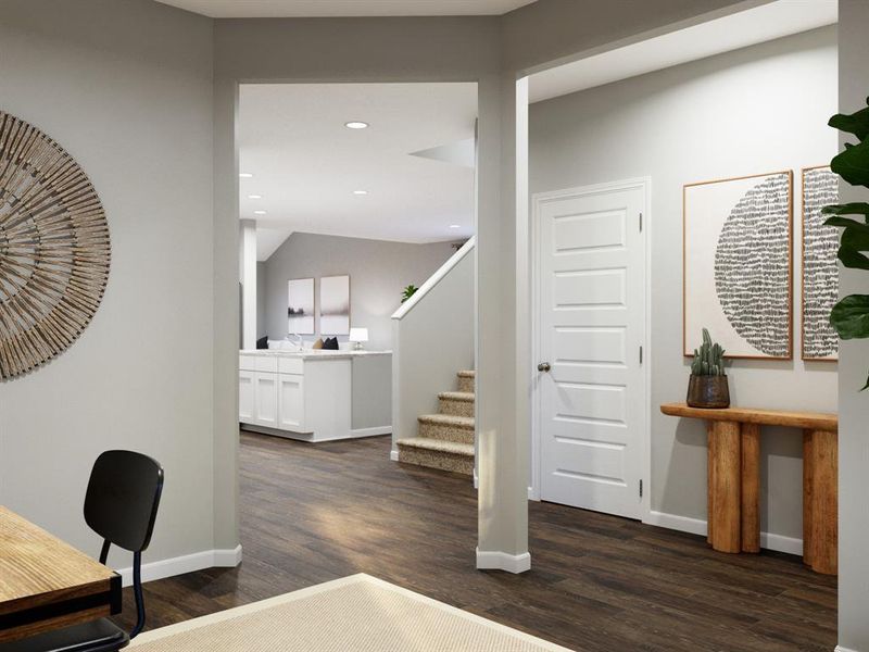 Photos are a representation of the floor plan. Options and interior selections will vary.