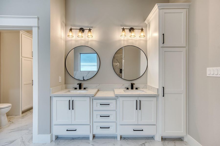 Furnished interior view inside a new home in , Beaumont (Image 14).