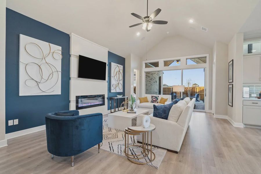 Representative furnished interior of a home built from the Marlow by Chesmar Homes in Karis, Crowley (Image 3). Representative furnished interior of a home built from the Marlow by Chesmar Homes in Karis, Crowley (Image 3).