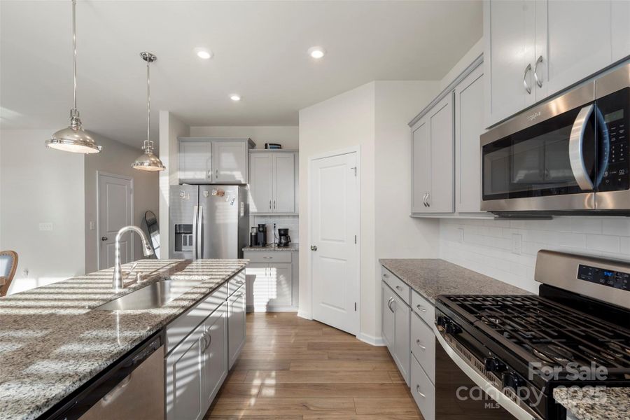 Furnished interior view inside a new home in Waxhaw Landing, Monroe (Image 35).
