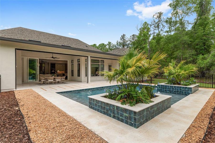Exterior details and patio area of a home in , Gainesville (Image 3).