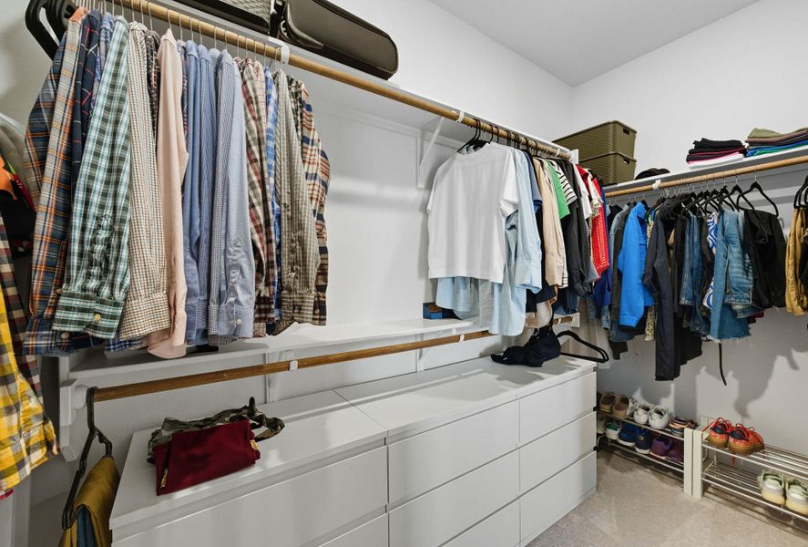 View of spacious closet View of spacious closet