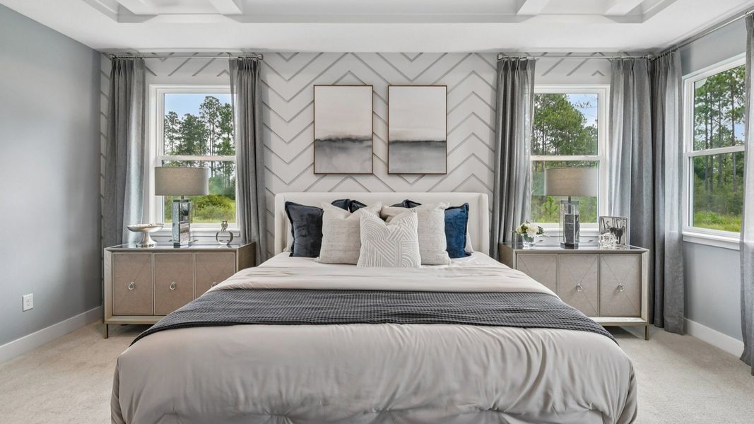 Furnished interior view inside a new home in Ardisia Park, New Smyrna Beach (Image 45). Furnished interior view inside a new home in Ardisia Park, New Smyrna Beach (Image 45).