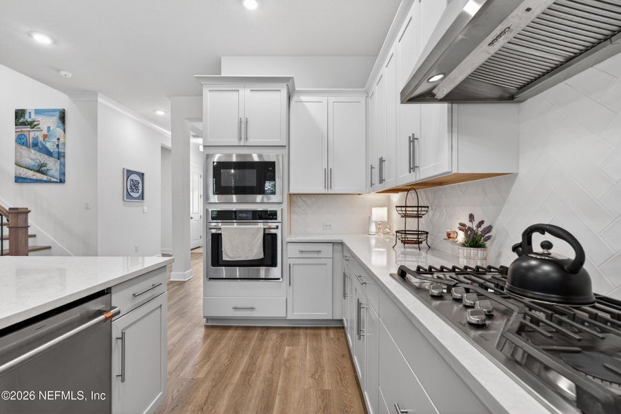 Furnished interior view inside a new home in , St. Johns (Image 45).
