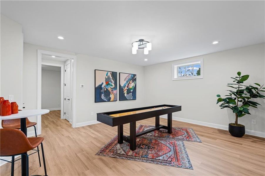 Furnished interior view inside a new home in Laurel View, Suwanee (Image 58).