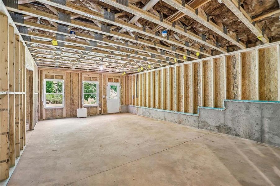 In-progress construction of a new home in The Pointe at Heron Bay, Locust Grove, GA (Image 27).