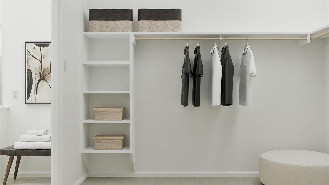 Furnished interior view inside a new home in Elm Creek, Elgin (Image 17).