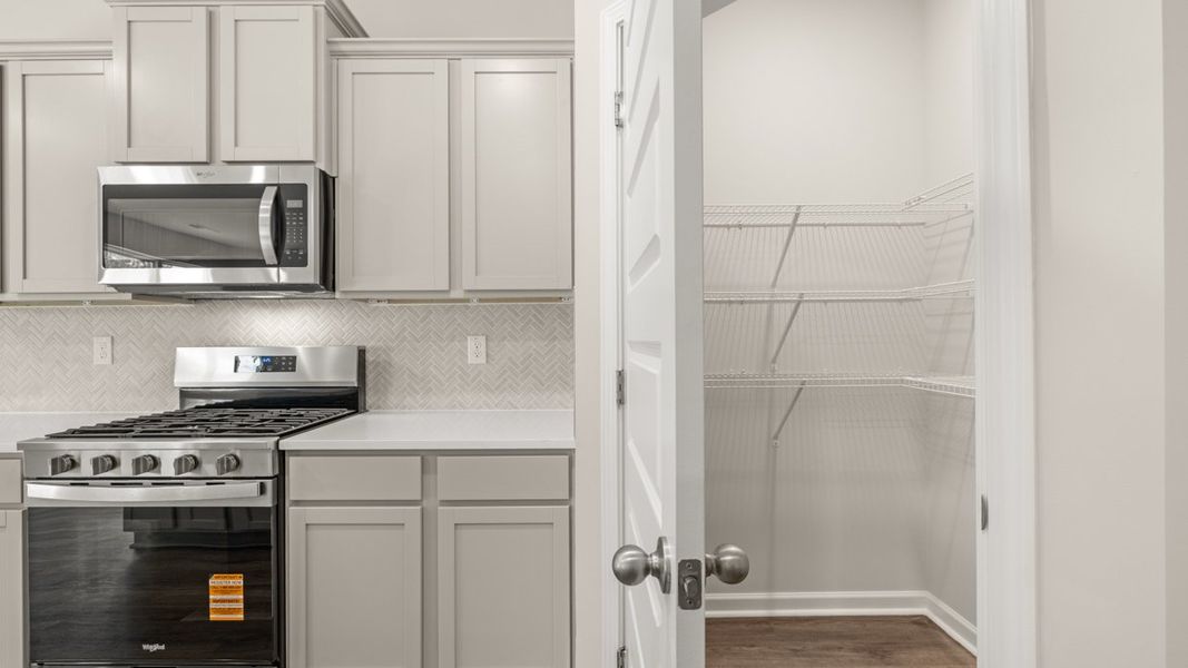Furnished interior view inside a new home in Cedar Ridge - Locust Grove Station, Locust Grove (Image 10).