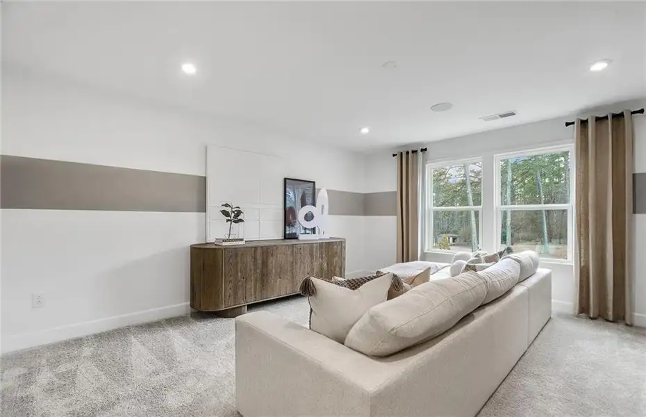 Furnished interior view inside a new home in Anderson Point Estates, McDonough (Image 9).