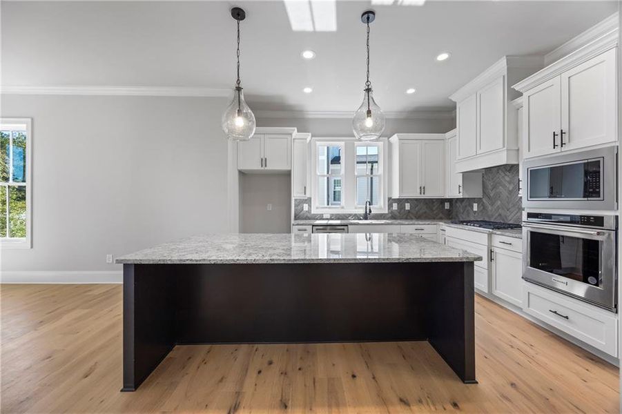 Furnished interior view inside a new home in , Dacula (Image 16).