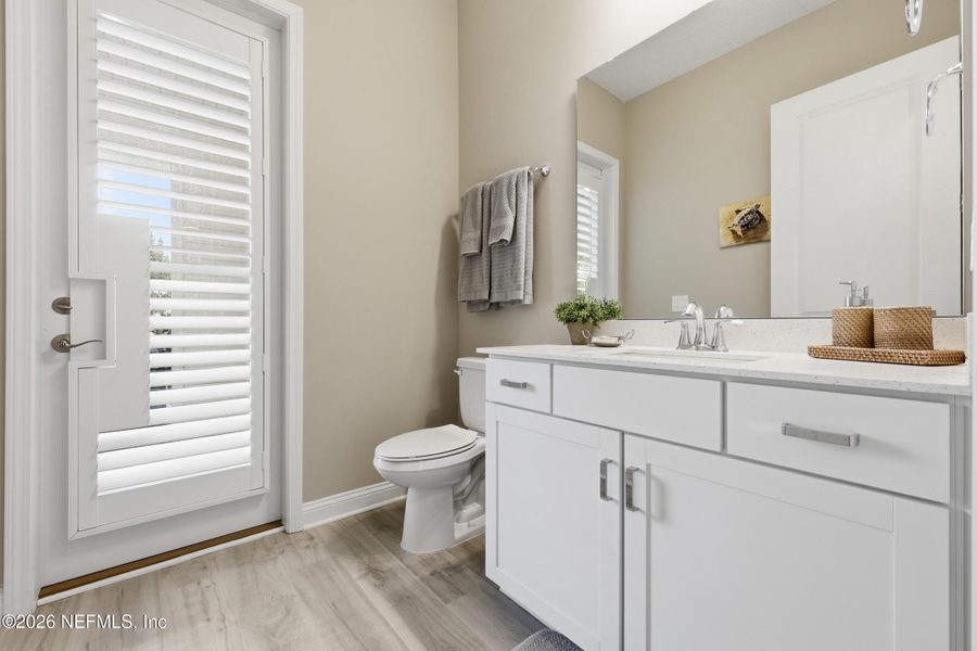 Furnished interior view inside a new home in , St. Johns (Image 11).