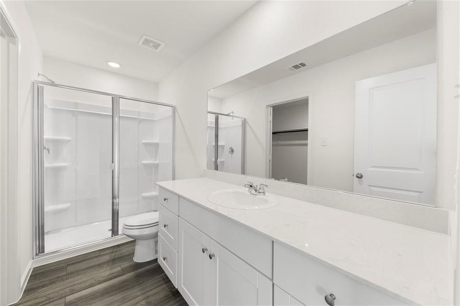 Furnished interior view inside a new home in Monticello Park, Princeton (Image 6). Furnished interior view inside a new home in Monticello Park, Princeton (Image 6).