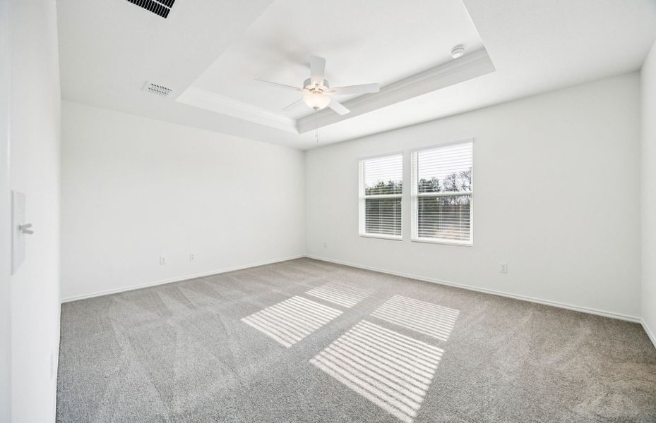 Representative unfurnished interior of a home built from the Camelia by Centex in Mobberly Farms, Pilot Point (Image 17).