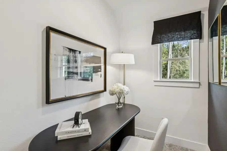 Representative furnished interior of a home built from the Iredell by Pulte Homes in Spring Branch Preserve, Montgomery (Image 15).