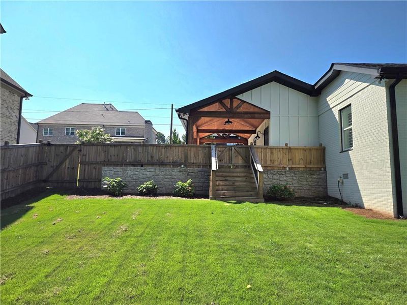 Front exterior of a new home in , Buford, GA, highlighting curb appeal (Image 29).