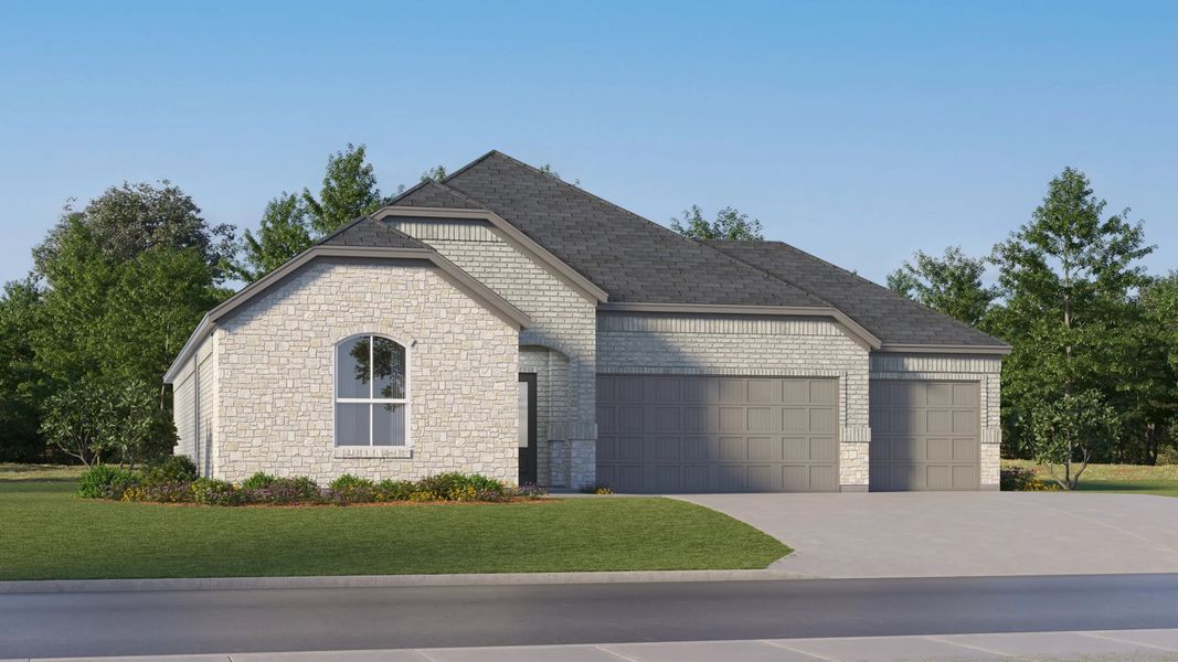Home exterior render streetview Home exterior render streetview