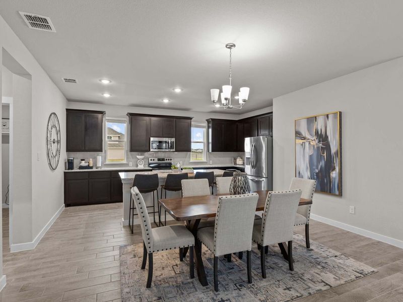 Representative furnished interior of a home built from the The Collin A by Davidson Homes LLC in Hannah Heights, Seguin (Image 8). Representative furnished interior of a home built from the The Collin A by Davidson Homes LLC in Hannah Heights, Seguin (Image 8).