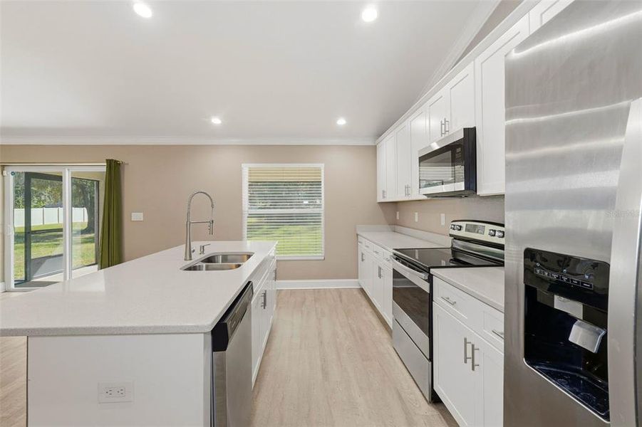 Furnished interior view inside a new home in , Lakeland (Image 12). Furnished interior view inside a new home in , Lakeland (Image 12).